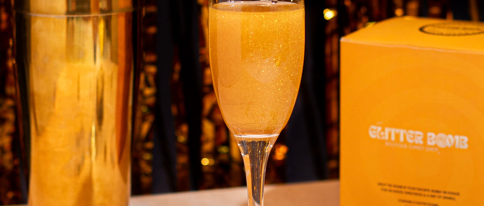 Glitter Bomb Cocktail Ideas