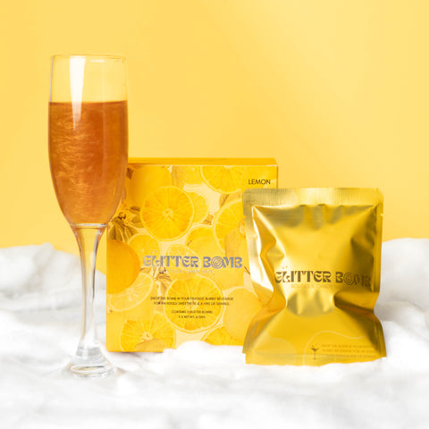 Lemon Iced Tea Glitter Bomb - Pack of 5