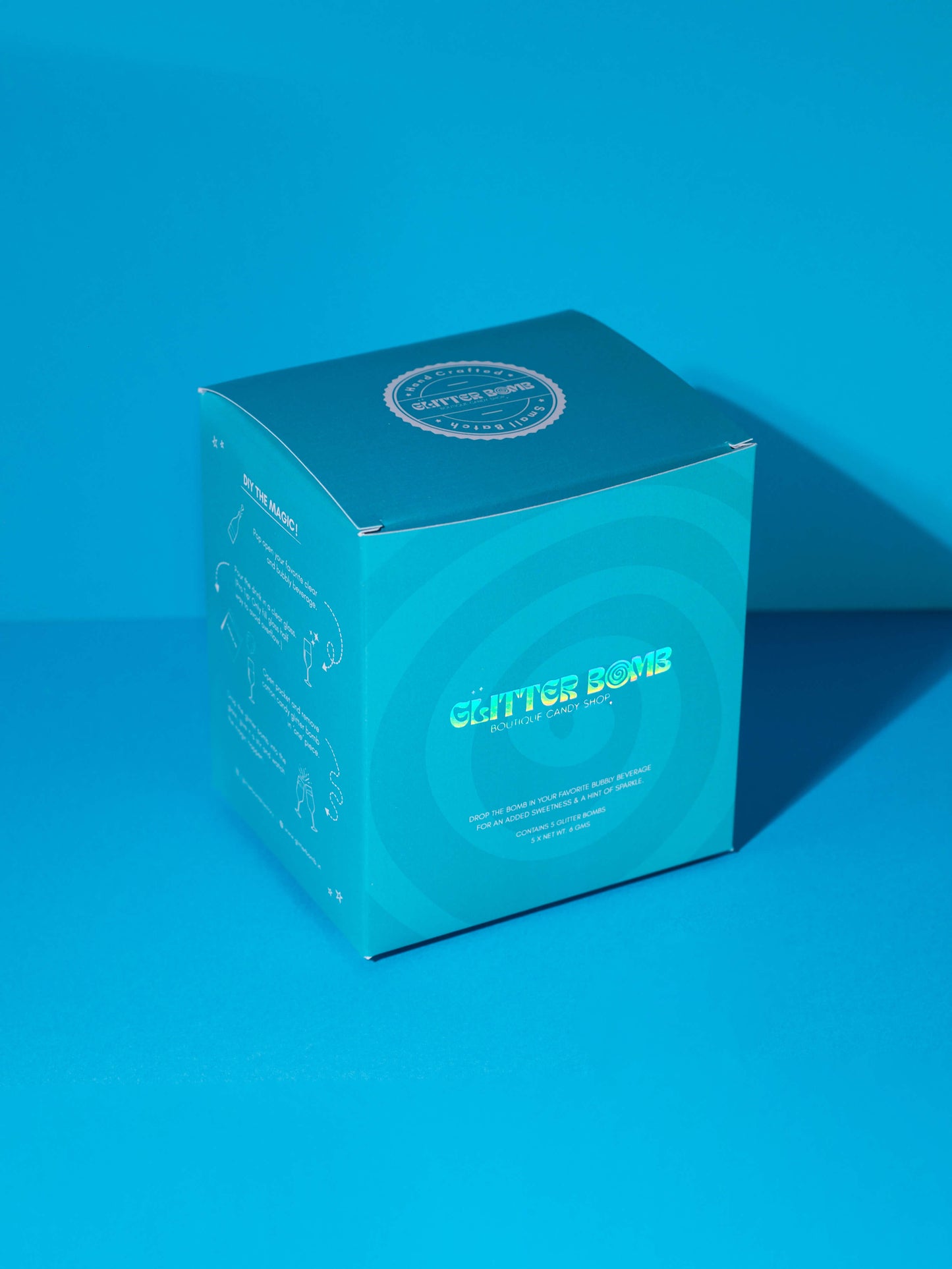 Blue Glitter Bomb (Pack of 5)
